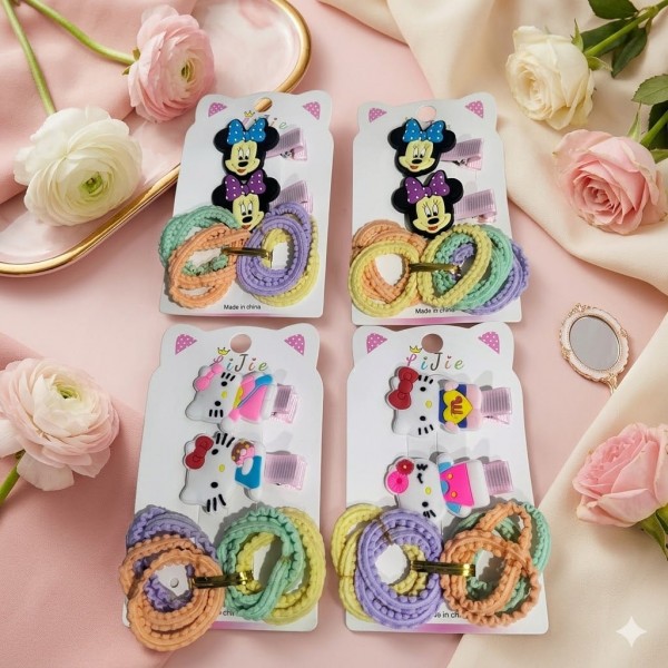 Fashion Alley hair pin for Kids card of 24