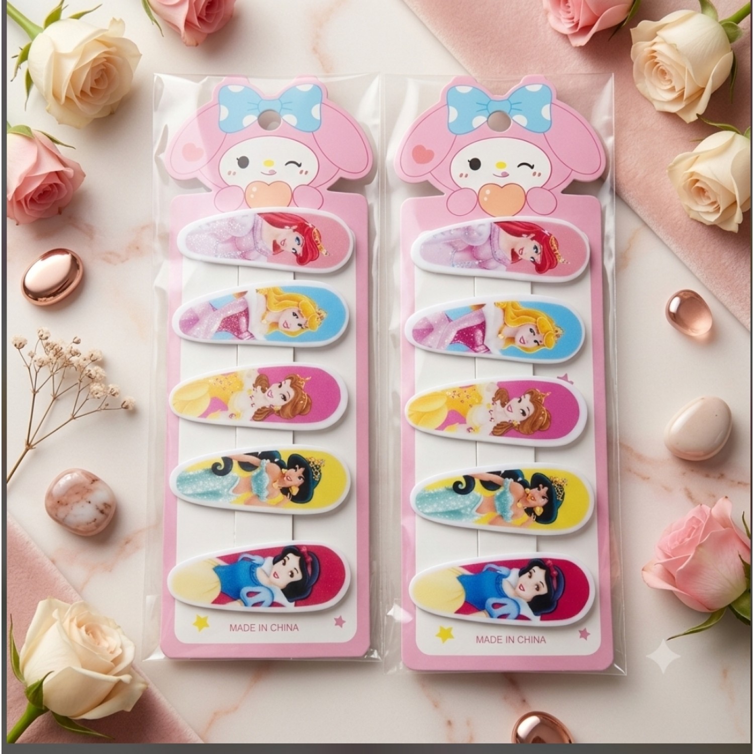 Fashion Alley hair tik tac clip for kids card of 12 Fashion Alley hair tik tac clip for kids card of 12