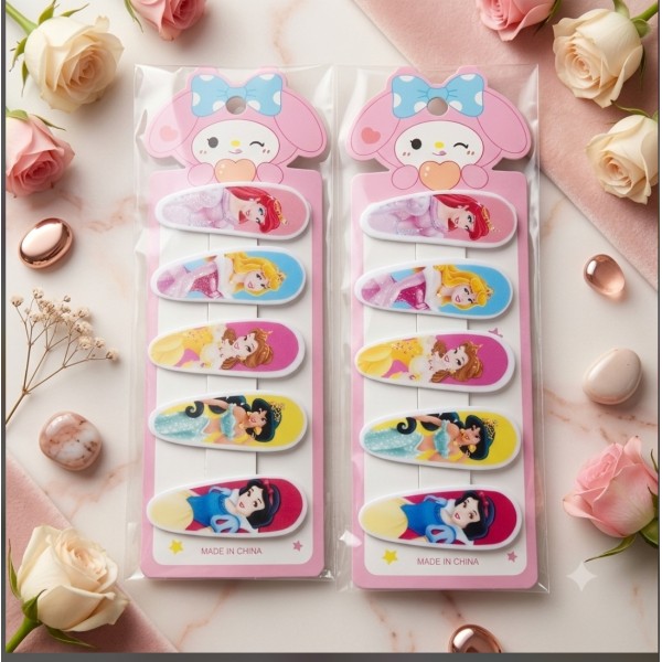 Fashion Alley hair tik tac clip for kids card of 12
