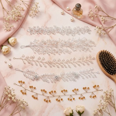Fashion Alley Assorted Tiara Set For Women Pack Of 6