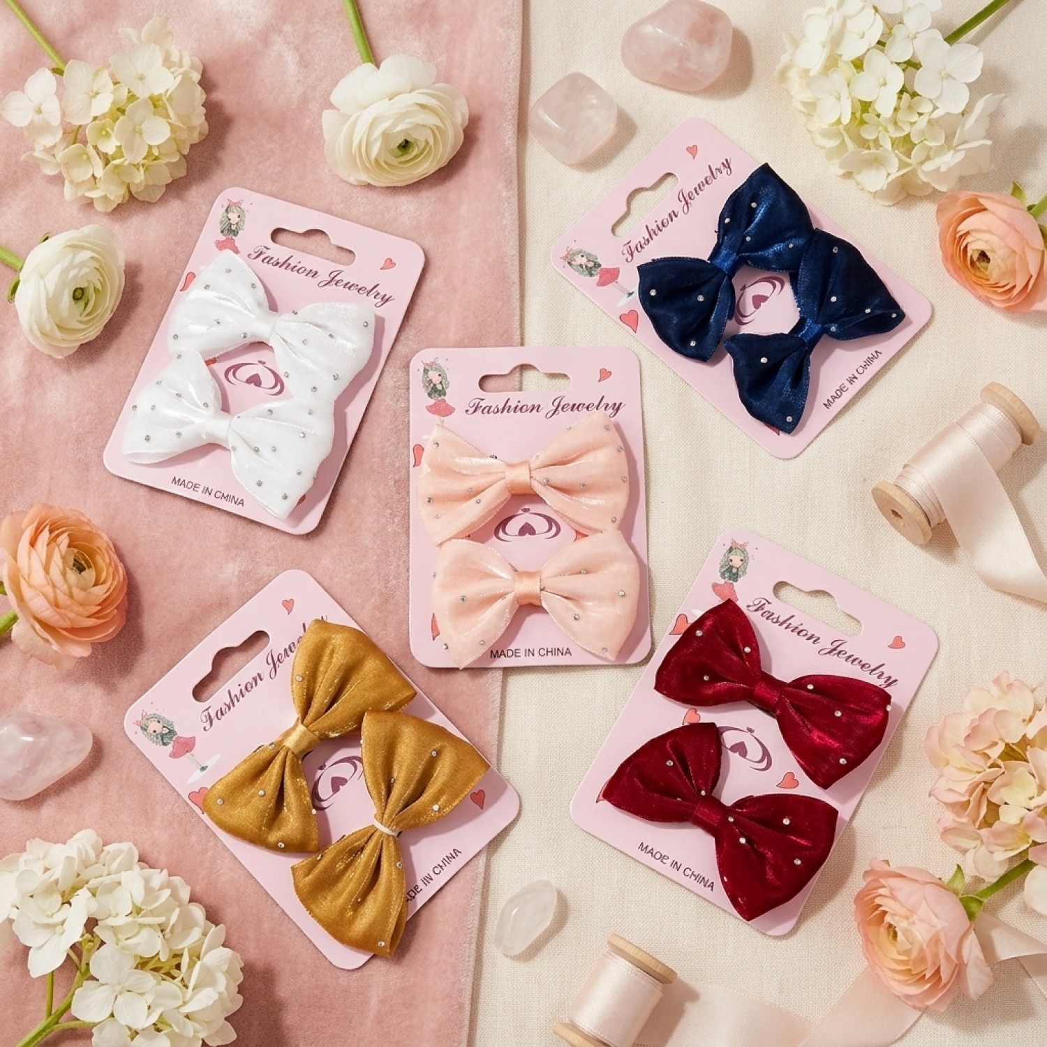 Fashion Alley Hair Pin For Kids Pack Of 12 Pair