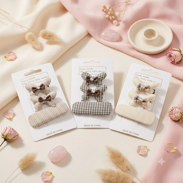 Fashion Alley hair tik tac for kids card of 12