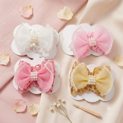 Fashion Alley Bow design hair pins for women pack of 12