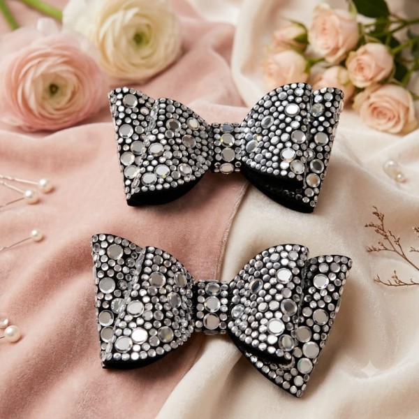 Fashion Alley Party Wear Bow Pin For Women Pack Of 12