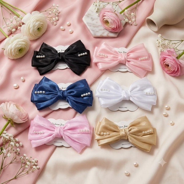 Fashion Alley Bow Pin For Women Pack Of 12 Pc