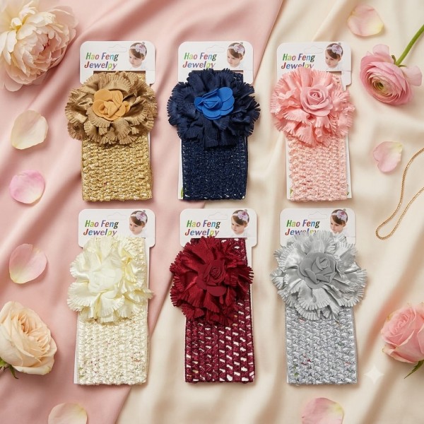 Fashion Alley Baby Hair Band For Kids Pack Of 12 Pc