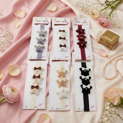 Fashion Alley Hair Band For Kids Pack Of 12