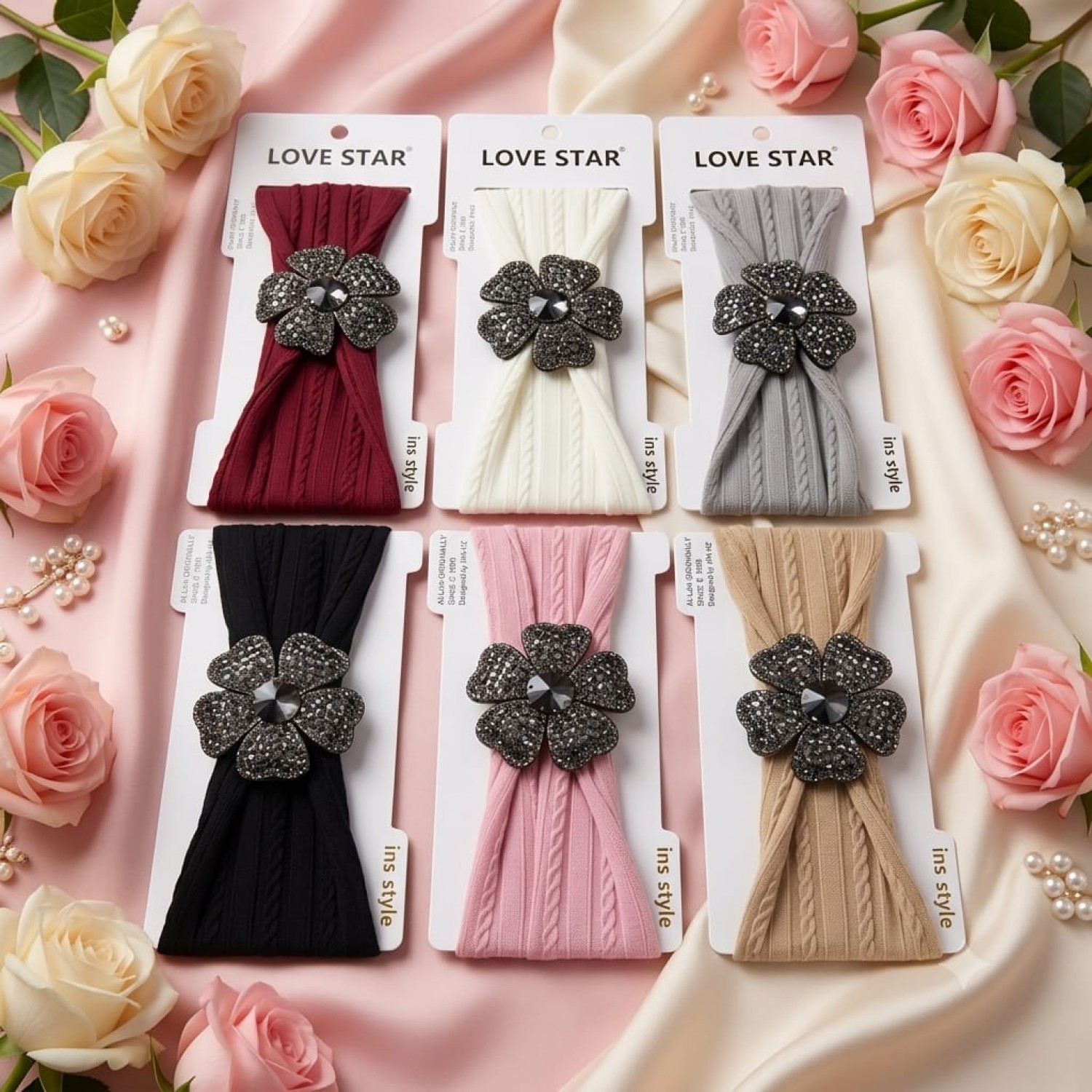 Fashion Alley Assorted Hair Band For Women Pack Of 12 Pc