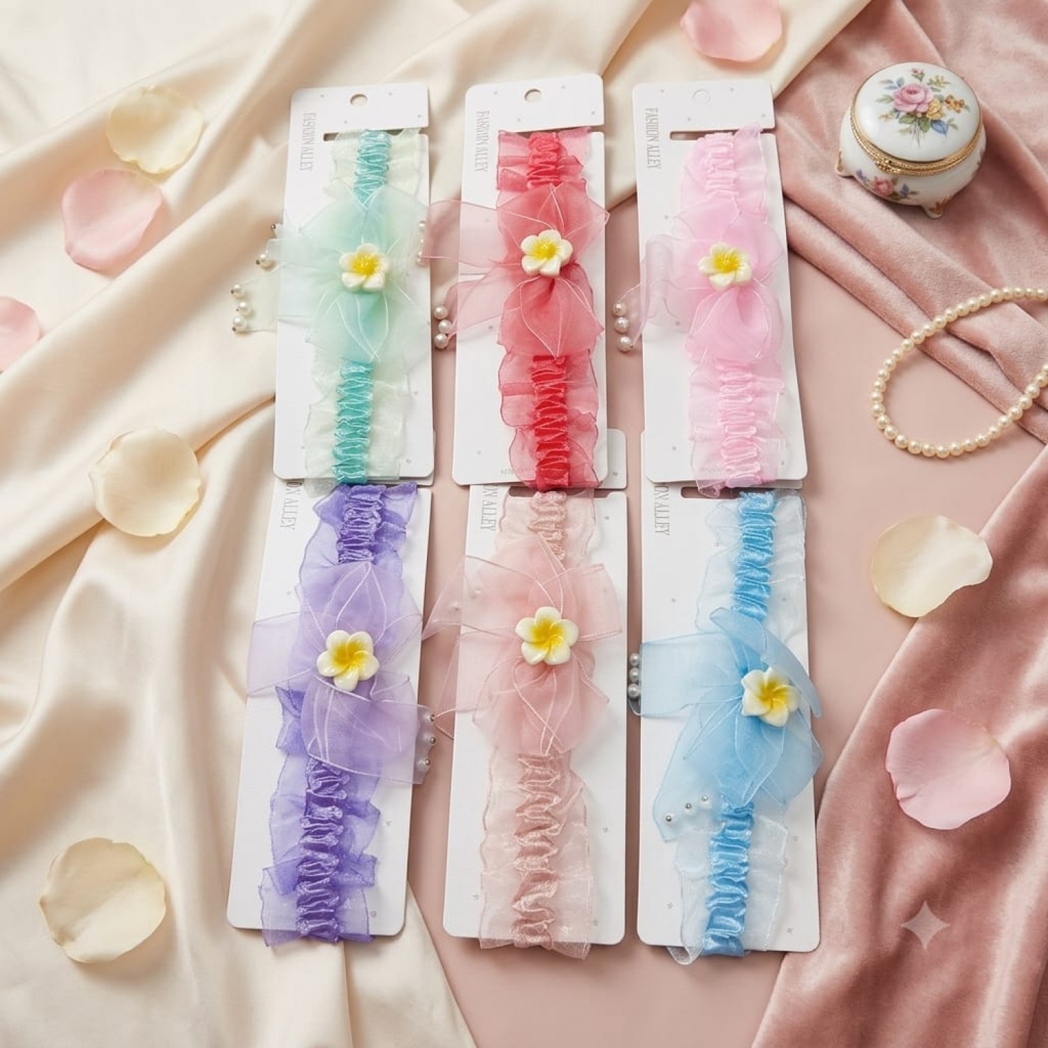 Fashion Alley Hair Band For Kids Pack Of 12 Pc Fashion Alley Hair Band For Kids Pack Of 12 Pc