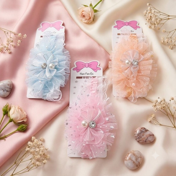 Fashion Alley Baby Hair Band For Kids Pack Of 12 Pc