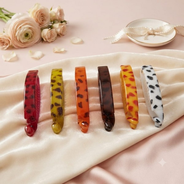 Fashion Alley 5 CM Made In Korea Hair Claw For Women [Pack Of 12]