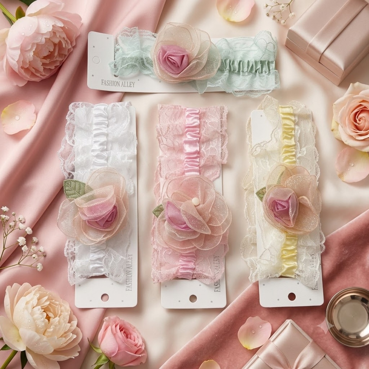 Fashion Alley Baby Hair Band For Kids Pack Of 12 Pc Fashion Alley Baby Hair Band For Kids Pack Of 12 Pc