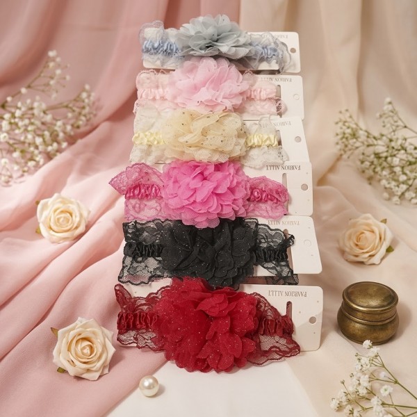 Fashion Alley Baby Hair Band For Kids Pack Of 12 Pc Fashion Alley Baby Hair Band For Kids Pack Of 12 Pc