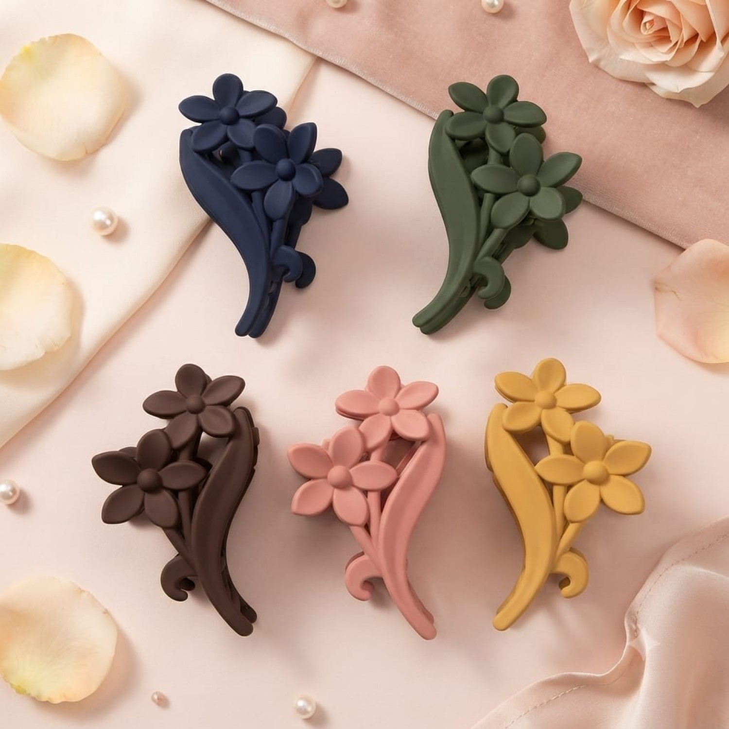 Fashion Alley Hair Claw  for Women Pack Of 12