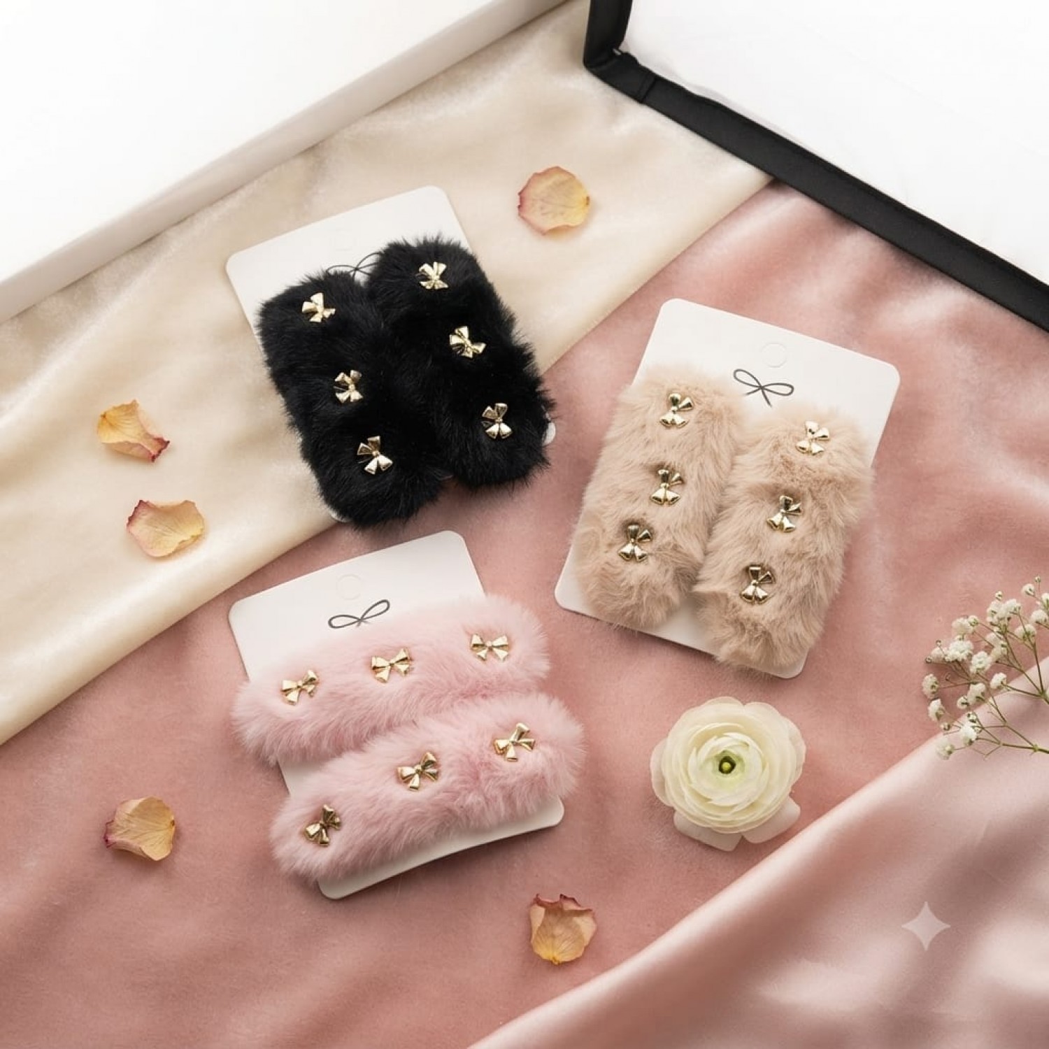 Fashion Alley Hair Tic tac pins For Kids Pack Of 12