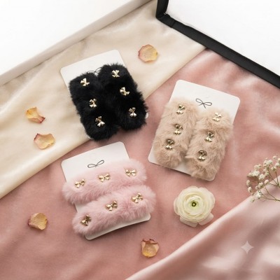 Fashion Alley Hair Tic tac pins For Kids Pack Of 12