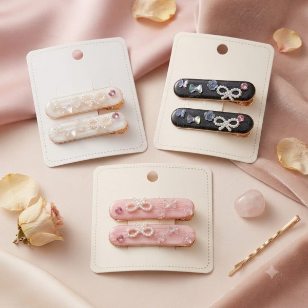 Fashion Alley Hair pins For Kids Pack Of 12 Pc