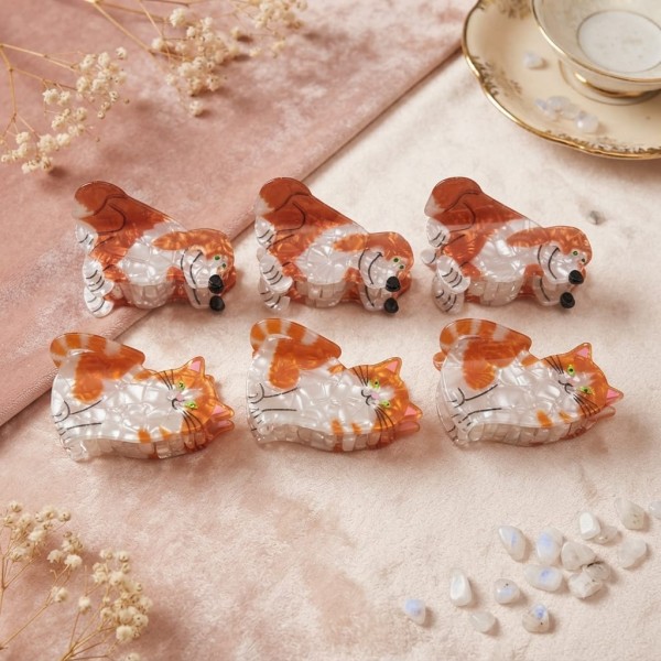 Fashion Alley 7Cm puppy design Hair Claw For Women Pack Of 12 Fashion Alley 7Cm puppy design Hair Claw For Women Pack Of 12