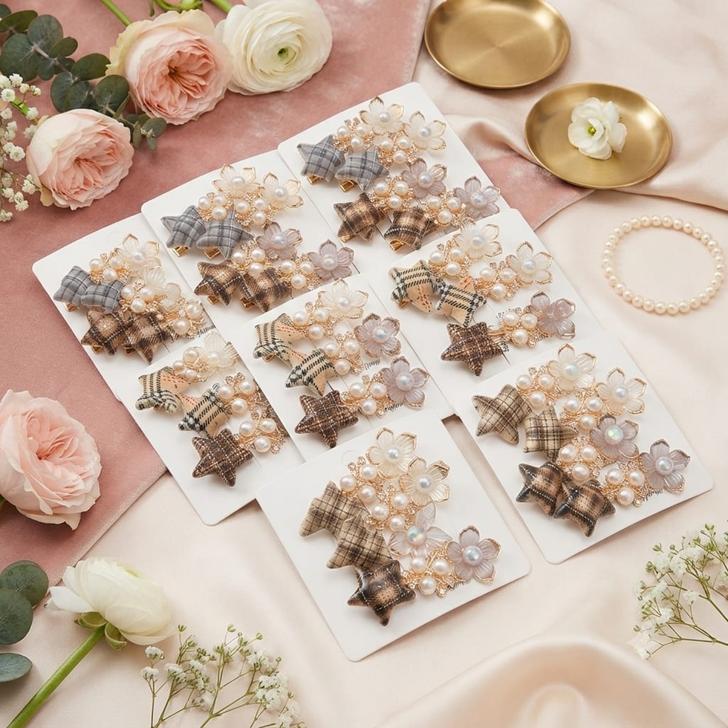 Fashion Alley hair Pins for women pack of 24 pc