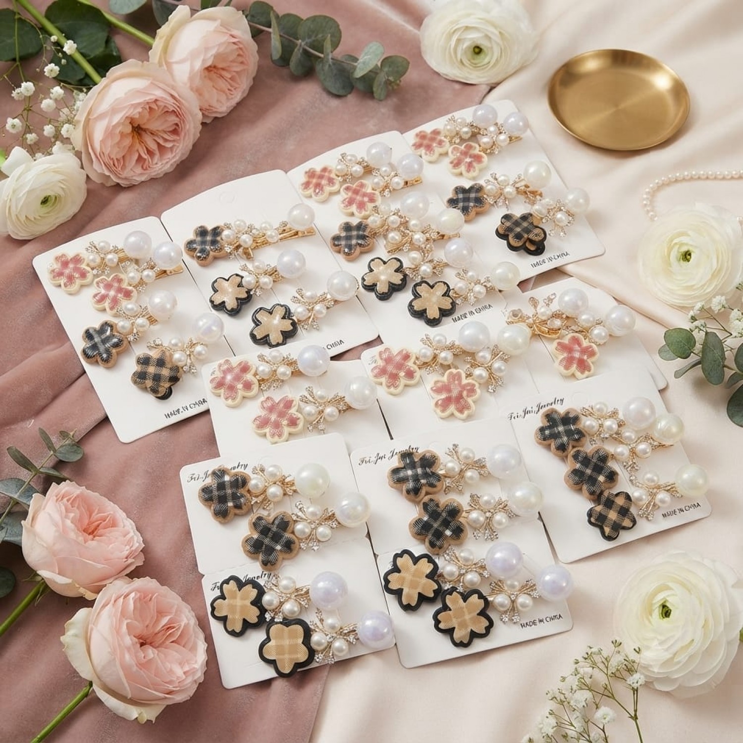 Fashion Alley hair Pins for women pack of 24 pc