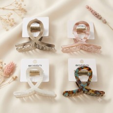 Bofeini 7 Cm Hair Claw For Women Pack Of 12