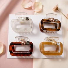 Bofeini 7 Cm Hair Claw For Women Pack Of 12