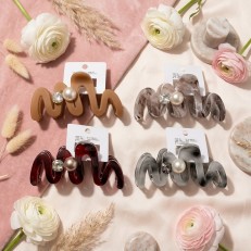 Bofeini  11Cm Hair Claw For Women Pack Of 12