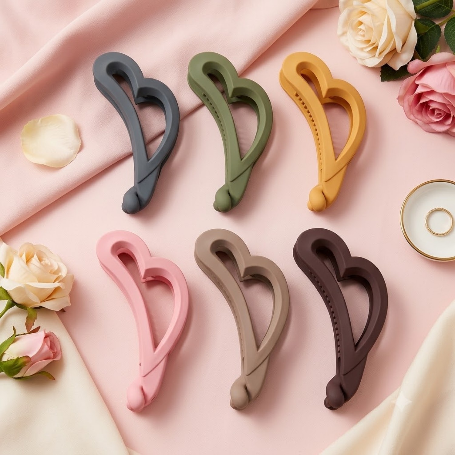 Fashion Alley 8 CM Banana Claw For Women Pack Of 12