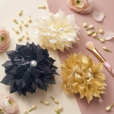Fashion Alley 10 CM Stone Hair Claw For Women Pack Of 12