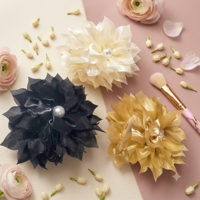 Fashion Alley 10 CM Stone Hair Claw For Women Pack Of 12