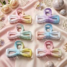 Fashion Alley 11 CM Matt Hair Claw For Women Pack Of 12