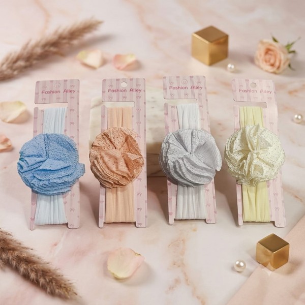 Fashion Alley Kids Patti Hairbands [Pack Of 12]