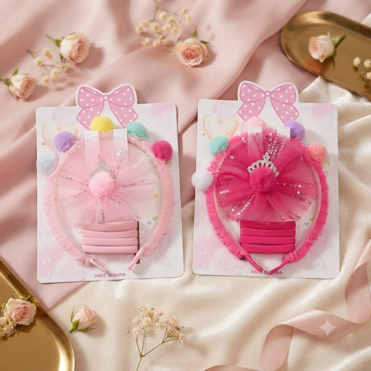 Fashion Alley hairbands for kids pack of 12