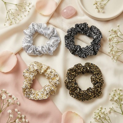 Fashion Alley  Hair Scrunchies For Women Pack Of 12