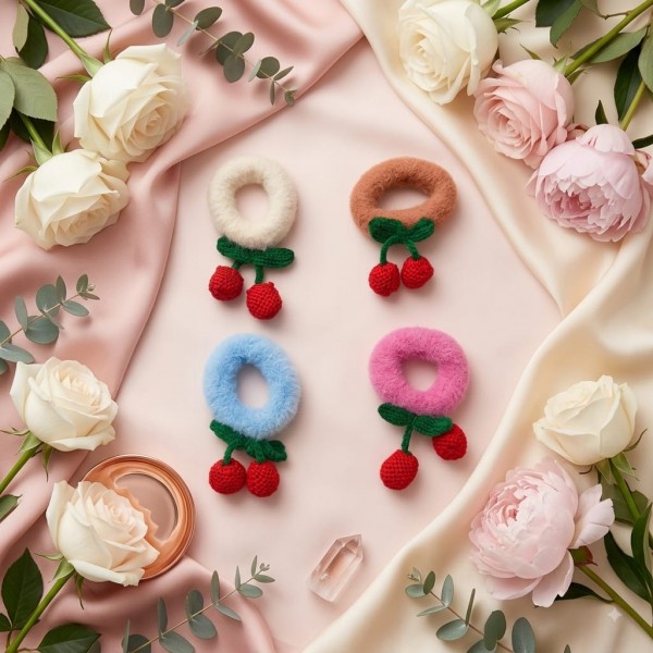 Fashion Alley Hair Rubber Band for Women Pack Of 12 Pc