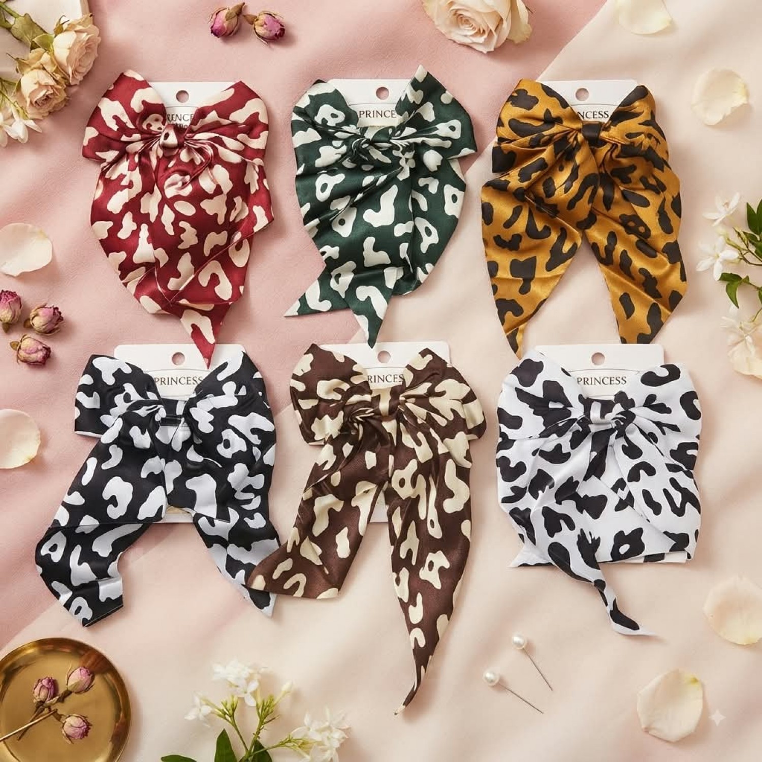 Fashion Alley Bow Design Hair Pin For women Pack Of 12 Pc