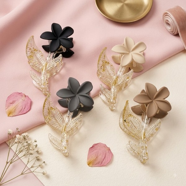 Fashion Alley 9 Cm Matt Hair Claw For Women Pack Of 12 Pc