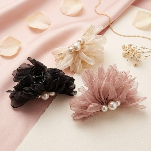 Fashion Alley Hair Claw for Women Pack Of 12 Pc