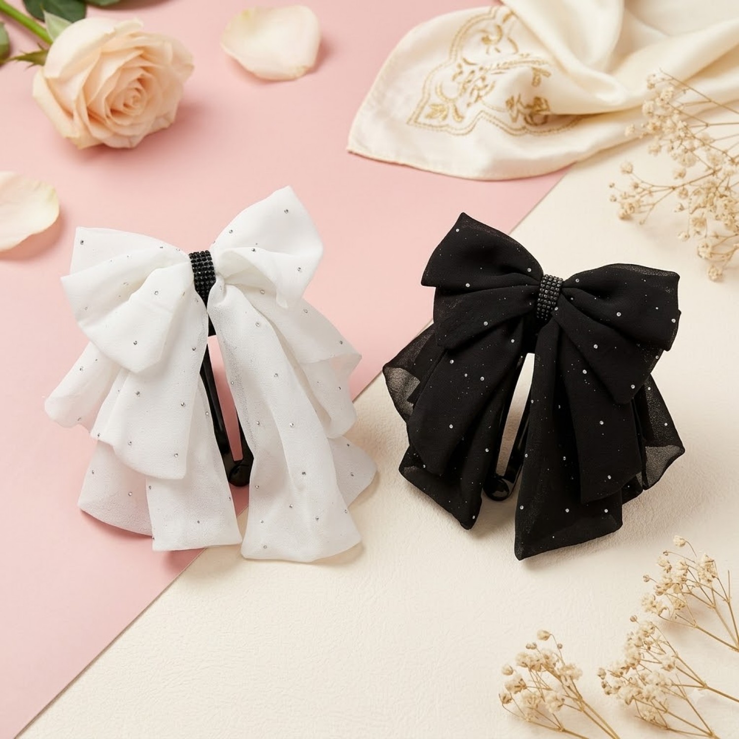Fashion Alley Hair Claw for Women Pack Of 12 Pc
