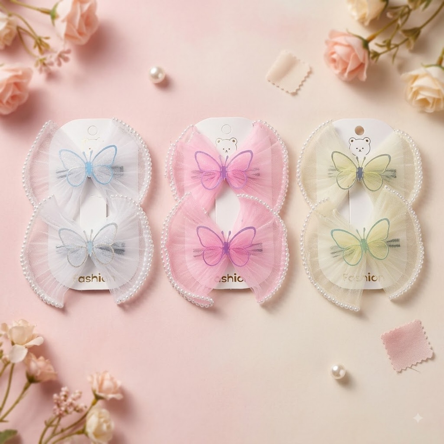 Fashion Alley Bow Hair Pin For Kids Pack Of 12 Pc Fashion Alley Bow Hair Pin For Kids Pack Of 12 Pc