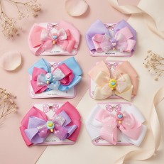 Fashion Alley Bow Hair Pin For Kids Pack Of 12 Pc 