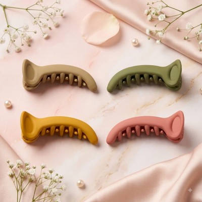 fashion alley 9 Cm Mirchi Hair Claw For Women Pack Of 12