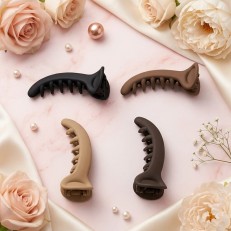 fashion alley 9 Cm Mirchi Hair Claw For Women Pack Of 12