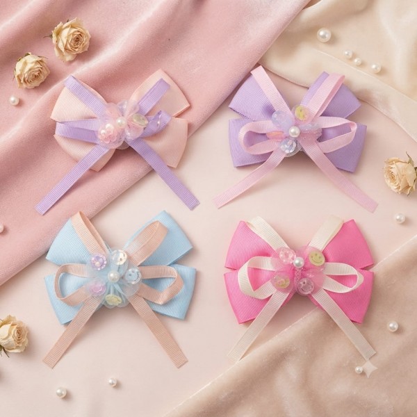 Fashion Alley Bow Design Hair Pin For Women Pack Of 10 Pc