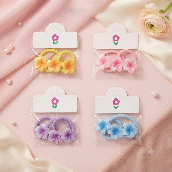 Fashion Alley Hair Rubber Band for Women Pack Of 10 Pc