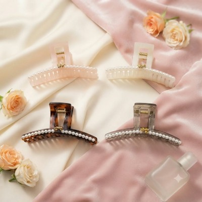 Fashion Alley 12 Cm Hair Claw For Women Pack Of 12 pcs