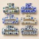 Fashion Alley 8 Cm Evil Eye Hair Claw For Women Pack Of 12 Pc