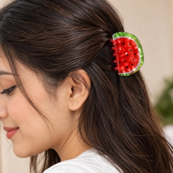 Fashion Alley 5 Cm Hair Claw For Women Pack Of 12 Pc 