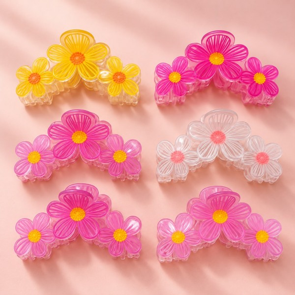 Fashion Alley 10 Cm Hair Claw For Women Pack Of 12 Pc Fashion Alley 10 Cm Hair Claw For Women Pack Of 12 Pc