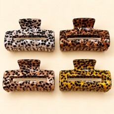 Fashion Alley 9 Cm Hair Claw For Women Pack Of 12 Pc